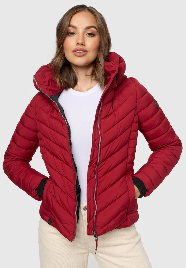 Marikoo Steppjacke »Kagomee« mit großer Kapuze