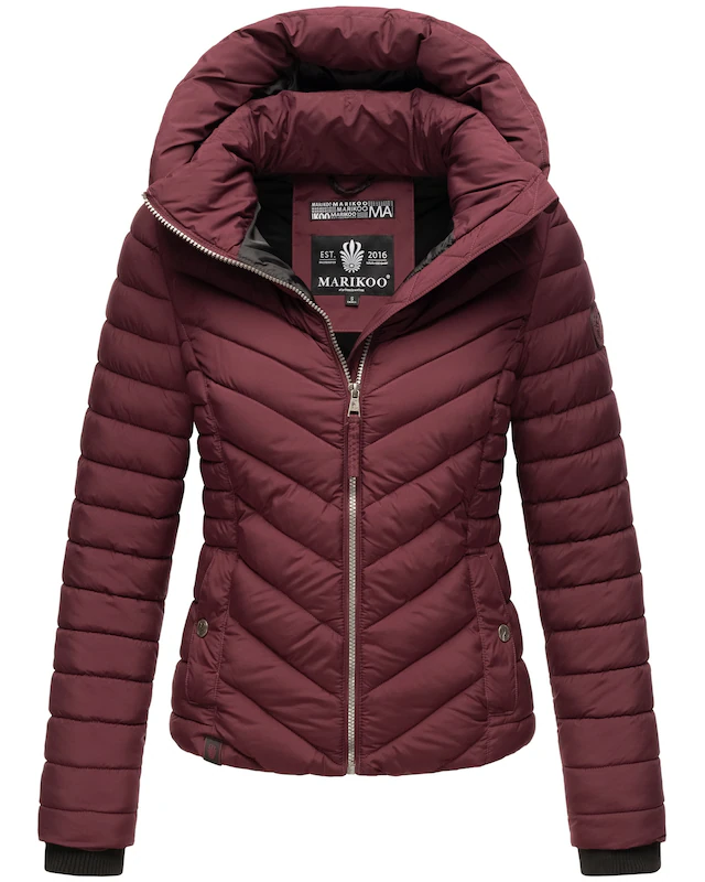 Marikoo Steppjacke »Kagomee« mit großer Kapuze