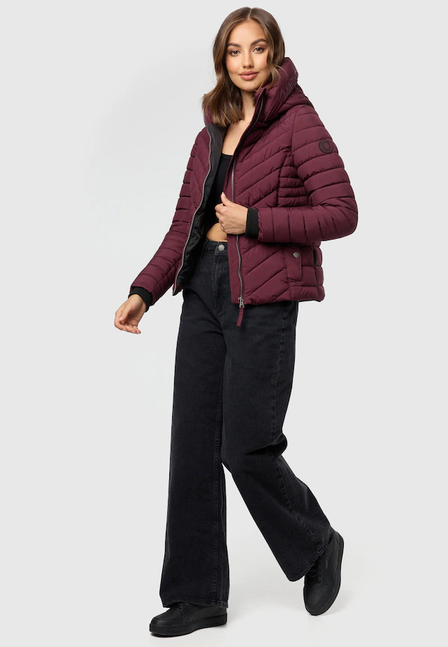 Marikoo Steppjacke »Kagomee« mit großer Kapuze