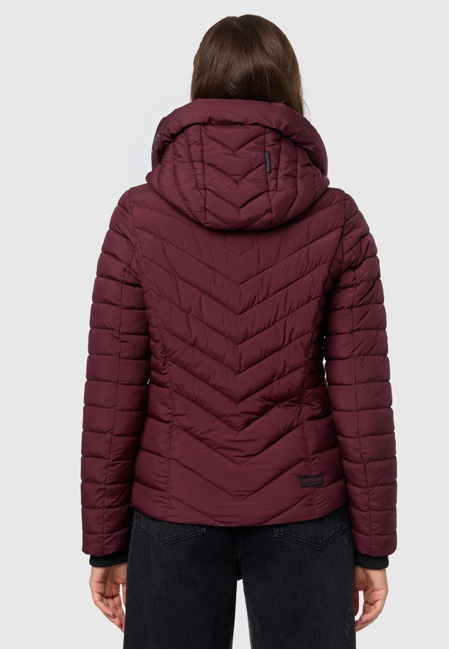 Marikoo Steppjacke »Kagomee« mit großer Kapuze