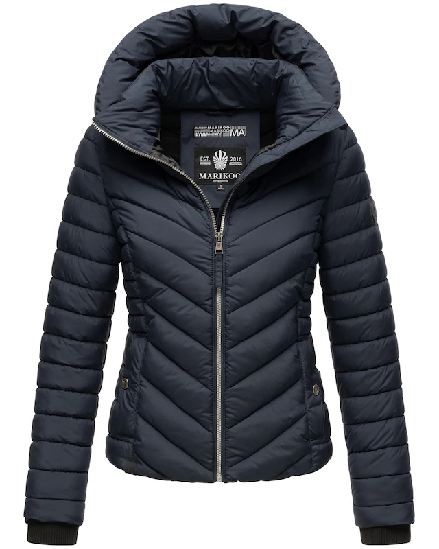 Marikoo Steppjacke »Kagomee« mit großer Kapuze