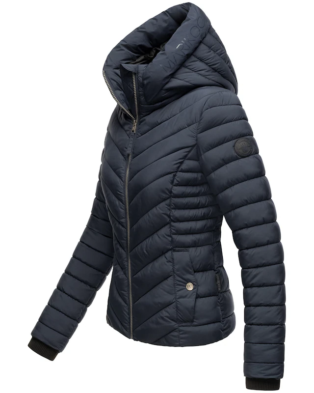 Marikoo Steppjacke »Kagomee« mit großer Kapuze