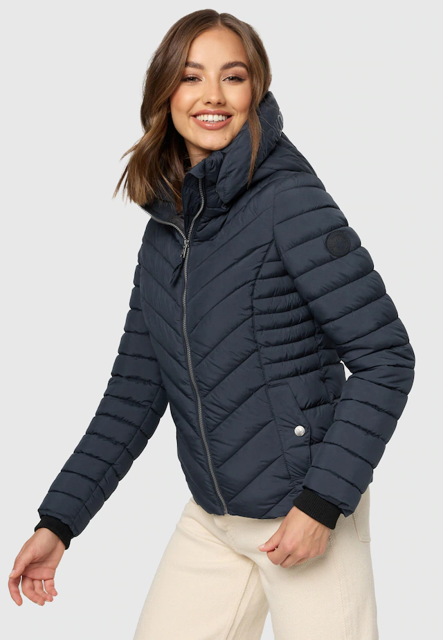 Marikoo Steppjacke »Kagomee« mit großer Kapuze