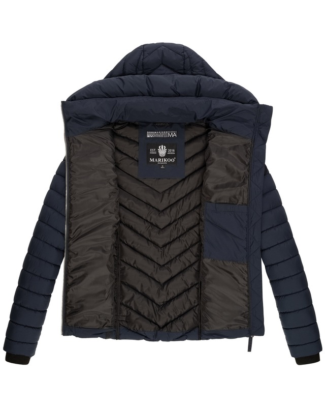 Marikoo Steppjacke »Kagomee« mit großer Kapuze