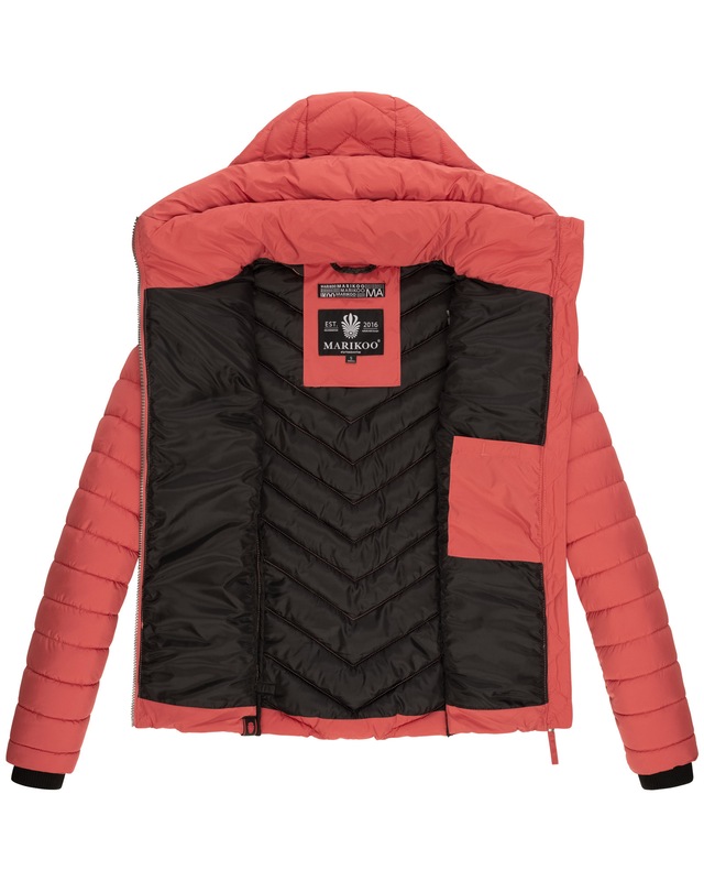Marikoo Steppjacke »Kagomee« mit großer Kapuze