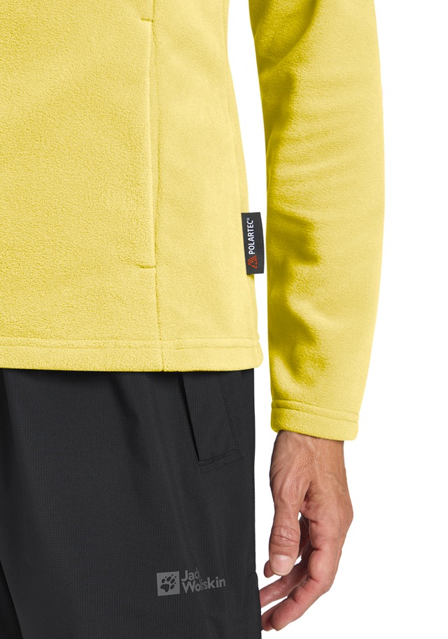 Jack Wolfskin Fleecejacke »TAUNUS FZ W« mit Polartec® 100 Series-Gewebe, schnell trocknend, atmungsaktiv