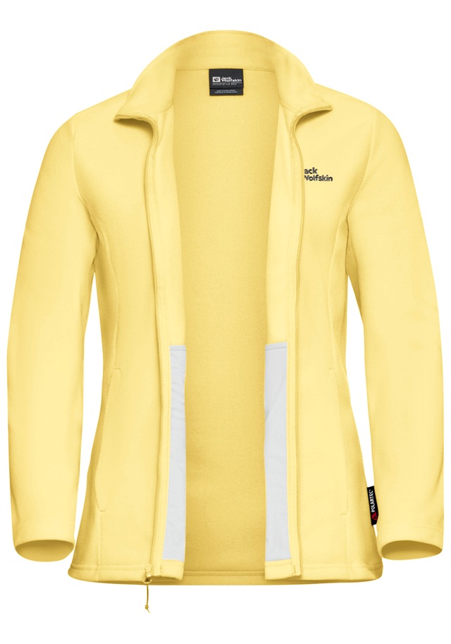 Jack Wolfskin Fleecejacke »TAUNUS FZ W« mit Polartec® 100 Series-Gewebe, schnell trocknend, atmungsaktiv