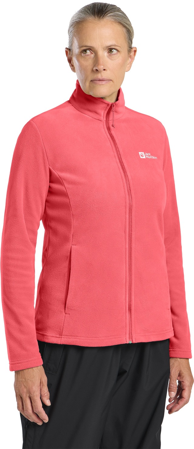 Jack Wolfskin Fleecejacke »TAUNUS FZ W« mit Polartec® 100 Series-Gewebe, schnell trocknend, atmungsaktiv