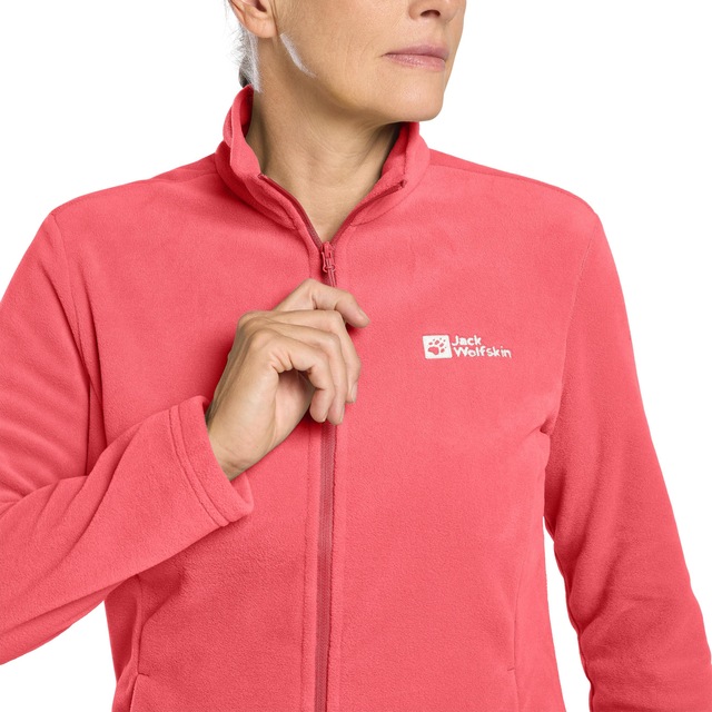 Jack Wolfskin Fleecejacke »TAUNUS FZ W« mit Polartec® 100 Series-Gewebe, schnell trocknend, atmungsaktiv