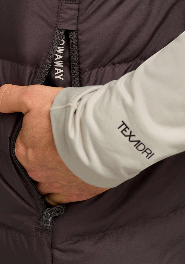 Jack Wolfskin Daunenweste »ATHER DOWN VEST M RDS« Daunenweste, winddicht, wasserabweisend