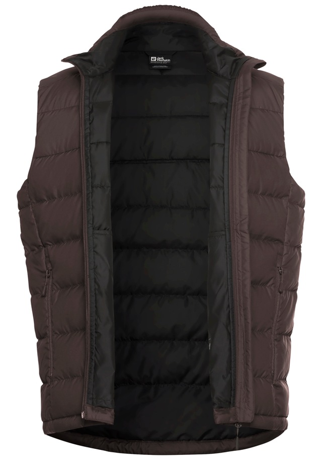Jack Wolfskin Daunenweste »ATHER DOWN VEST M RDS« Daunenweste, winddicht, wasserabweisend