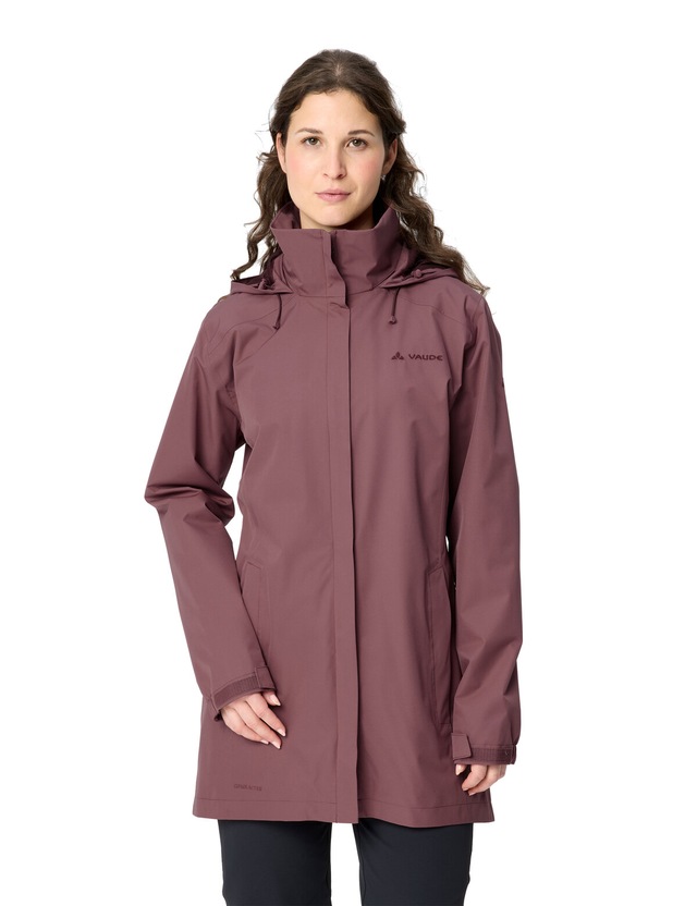 VAUDE Regenjacke »Women's Escape Parka« sportlicher Stil, wasser- und winddicht, atmungsaktiv
