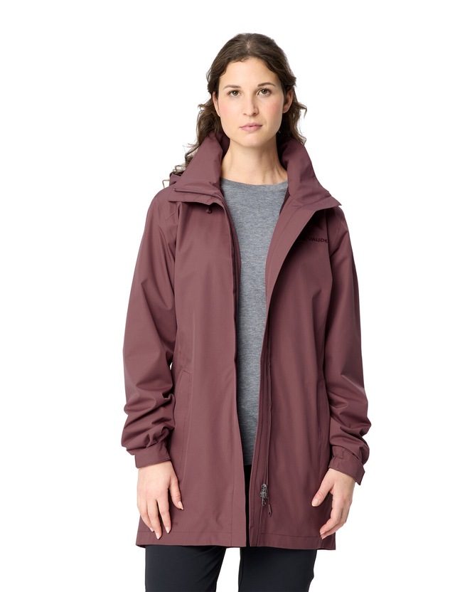 VAUDE Regenjacke »Women's Escape Parka« sportlicher Stil, wasser- und winddicht, atmungsaktiv