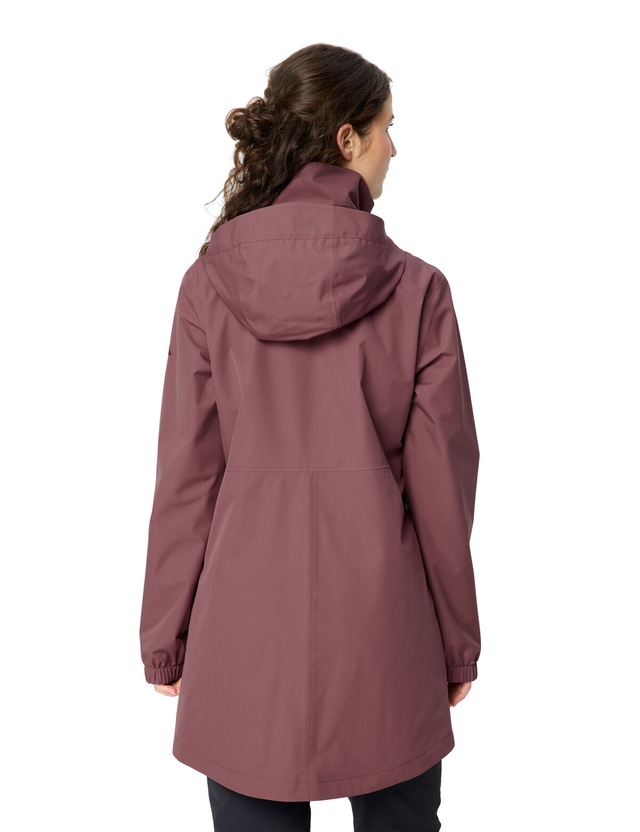 VAUDE Regenjacke »Women's Escape Parka« sportlicher Stil, wasser- und winddicht, atmungsaktiv