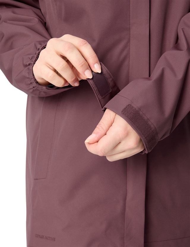 VAUDE Regenjacke »Women's Escape Parka« sportlicher Stil, wasser- und winddicht, atmungsaktiv
