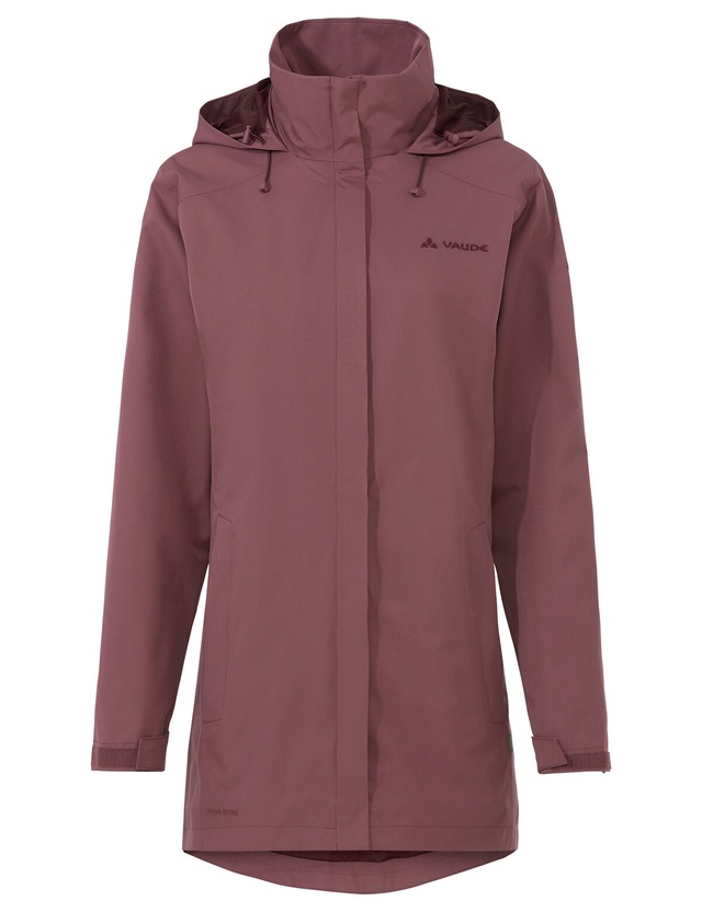 VAUDE Regenjacke »Women's Escape Parka« sportlicher Stil, wasser- und winddicht, atmungsaktiv