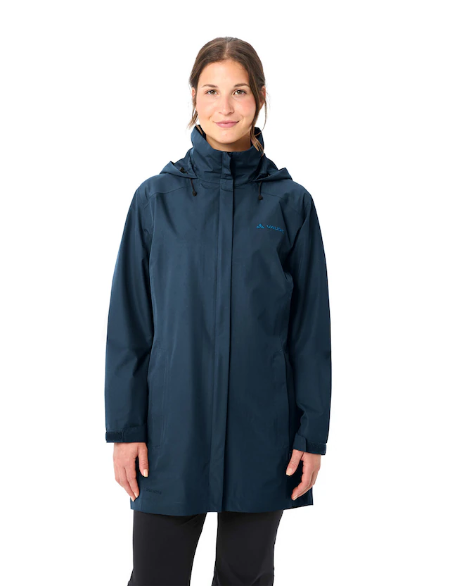 VAUDE Regenjacke »Women's Escape Parka« sportlicher Stil, wasser- und winddicht, atmungsaktiv