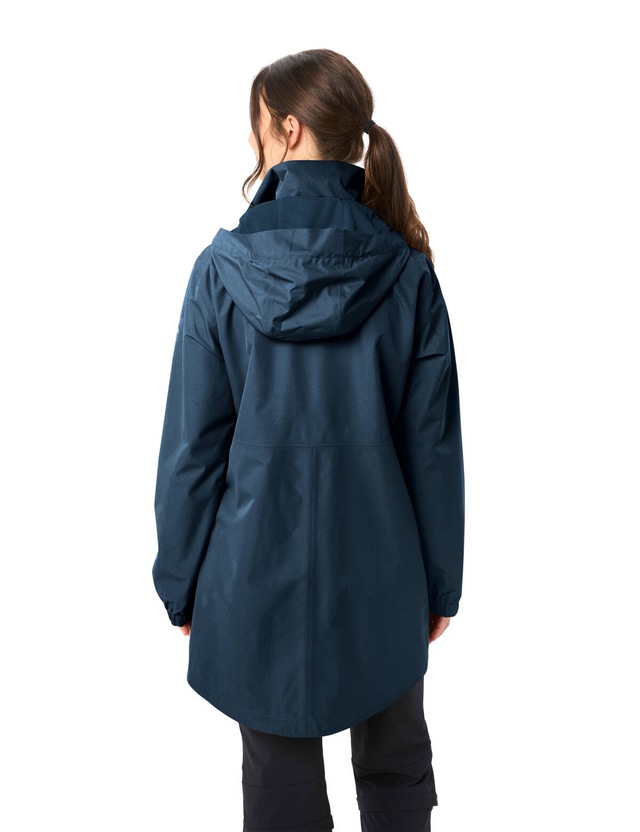 VAUDE Regenjacke »Women's Escape Parka« sportlicher Stil, wasser- und winddicht, atmungsaktiv