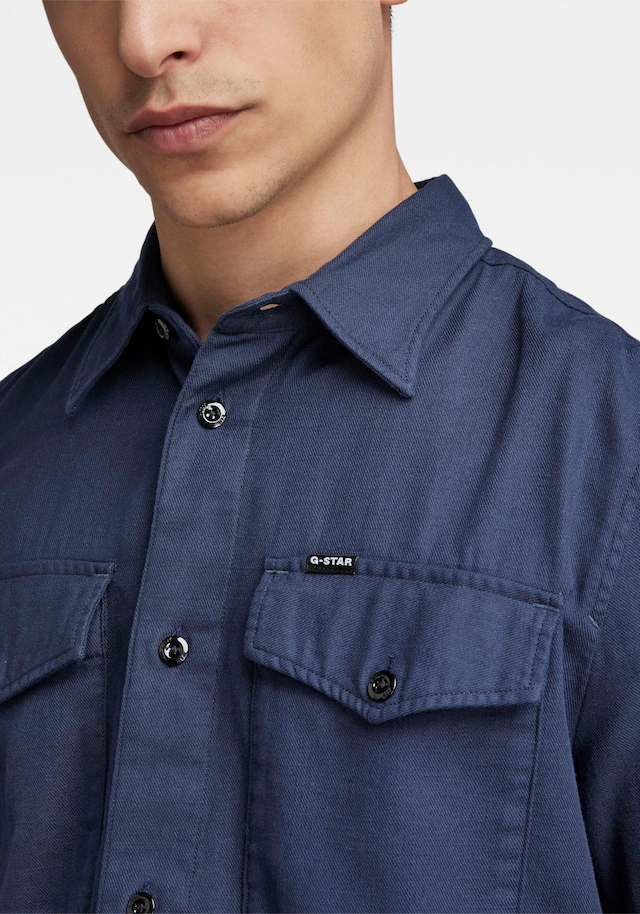 G-STAR Jeanshemd »Marine Slim« mit Pattentaschen