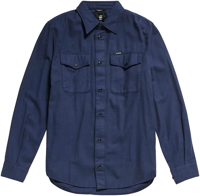 G-STAR Jeanshemd »Marine Slim« mit Pattentaschen