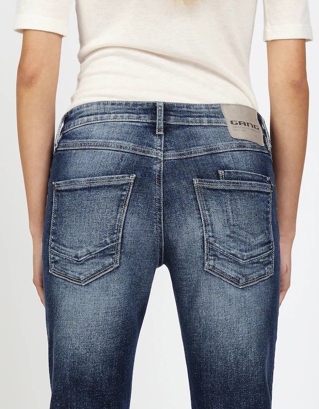 GANG Boyfriend-Jeans »94NADIA« 5-Pocket Style mit Reißverschluss und Knopf