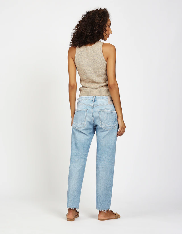 GANG Boyfriend-Jeans »94NADIA« 5-Pocket Style mit Reißverschluss und Knopf