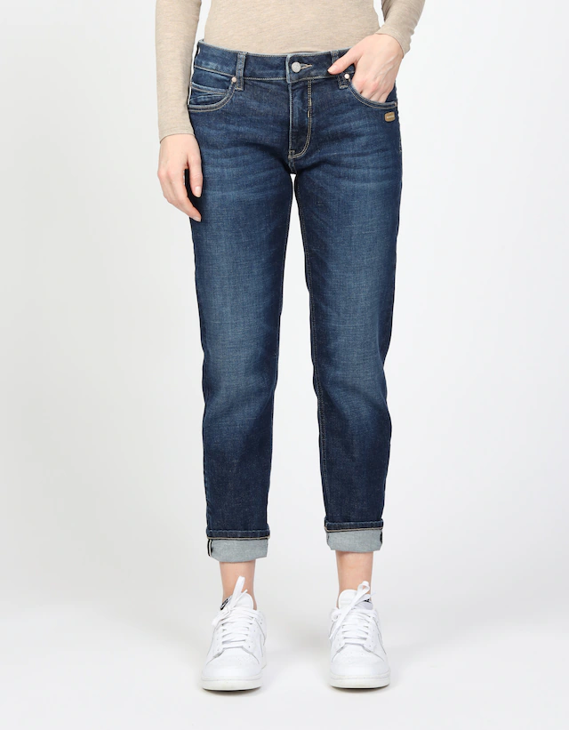 GANG Boyfriend-Jeans »94NADIA« 5-Pocket Style mit Reißverschluss und Knopf