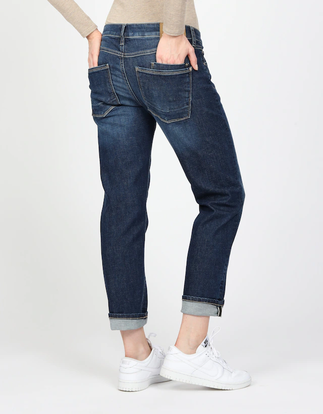 GANG Boyfriend-Jeans »94NADIA« 5-Pocket Style mit Reißverschluss und Knopf