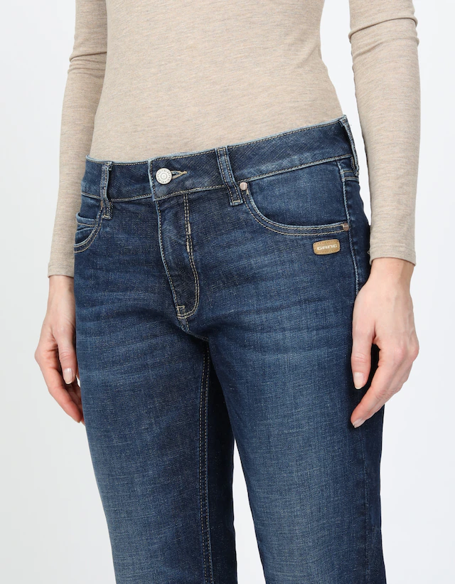 GANG Boyfriend-Jeans »94NADIA« 5-Pocket Style mit Reißverschluss und Knopf
