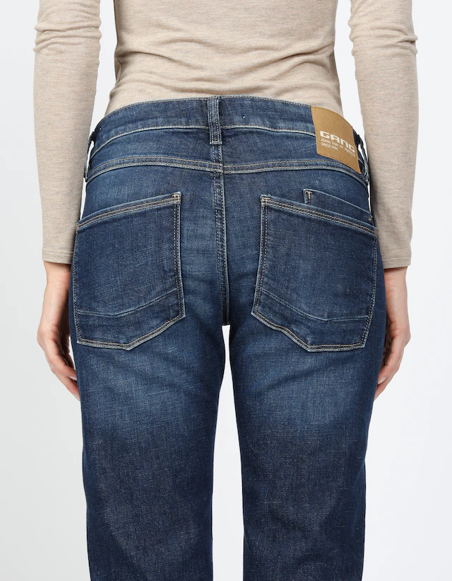 GANG Boyfriend-Jeans »94NADIA« 5-Pocket Style mit Reißverschluss und Knopf