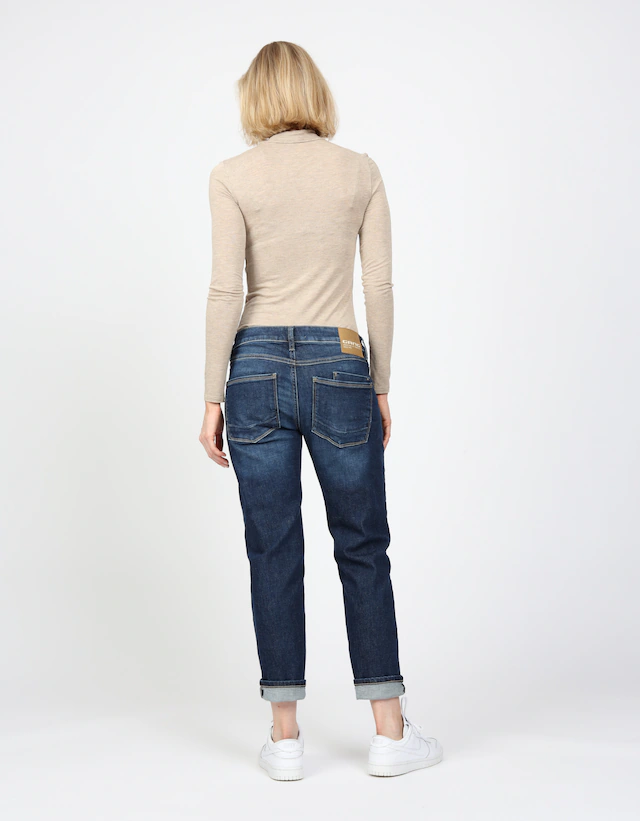 GANG Boyfriend-Jeans »94NADIA« 5-Pocket Style mit Reißverschluss und Knopf