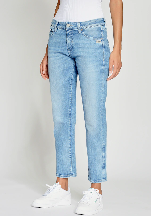 GANG Boyfriend-Jeans »94NADIA« 5-Pocket Style mit Reißverschluss und Knopf