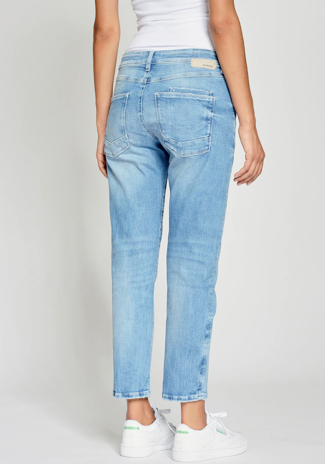 GANG Boyfriend-Jeans »94NADIA« 5-Pocket Style mit Reißverschluss und Knopf