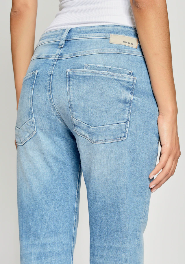 GANG Boyfriend-Jeans »94NADIA« 5-Pocket Style mit Reißverschluss und Knopf