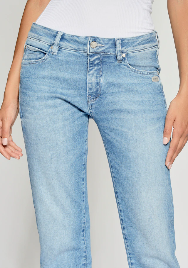 GANG Boyfriend-Jeans »94NADIA« 5-Pocket Style mit Reißverschluss und Knopf