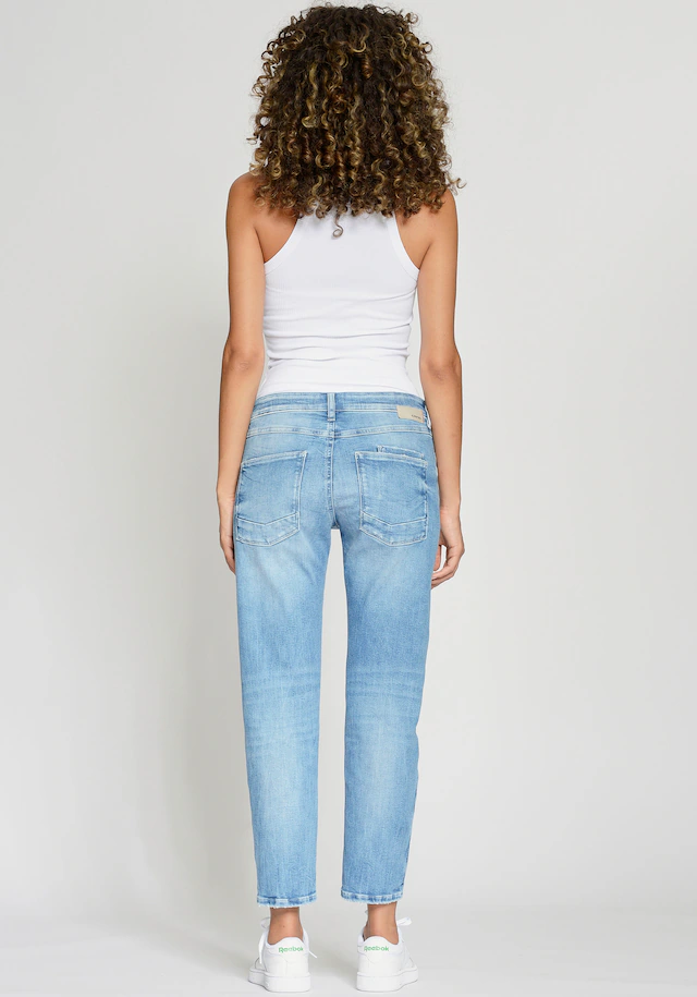 GANG Boyfriend-Jeans »94NADIA« 5-Pocket Style mit Reißverschluss und Knopf