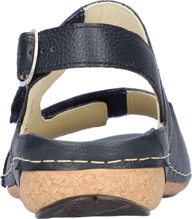 Waldläufer Sandale »HELIETT« , Sommerschuh, Sandalette, Keilabsatz, mit Klettverschlüssen, H-Weite