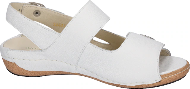 Waldläufer Sandale »HELIETT« , Sommerschuh, Sandalette, Keilabsatz, mit Klettverschlüssen, H-Weite