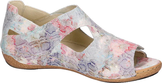 Waldläufer Sandale »Heliett« , Sommerschuh, Sandalette, Keilabsatz, geschlossene Ferse, H-Weite