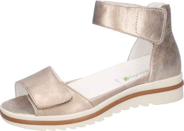 Waldläufer Sandale »HAKURA« , Sommerschuh, Sandalette, Keilabsatz, in Komfortweite H (= sehr weit)