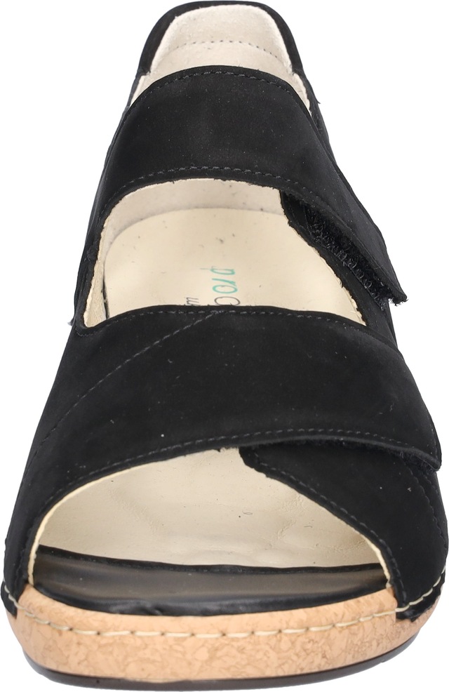 Waldläufer Sandale »K-Heliett« , Sommerschuh, Sandalette, Keilabsatz, in Komfortweite K (= extraweit)