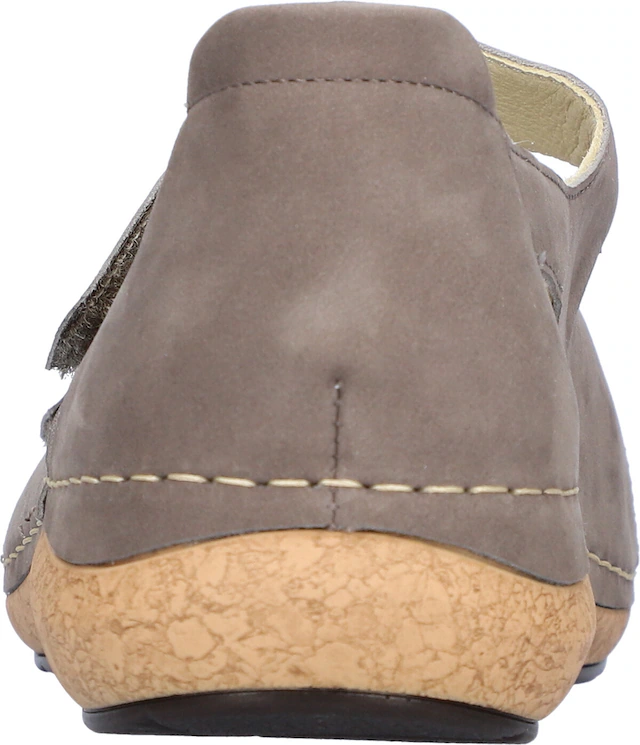 Waldläufer Sandale »K-Heliett« , Sommerschuh, Sandalette, Keilabsatz, in Komfortweite K (= extraweit)