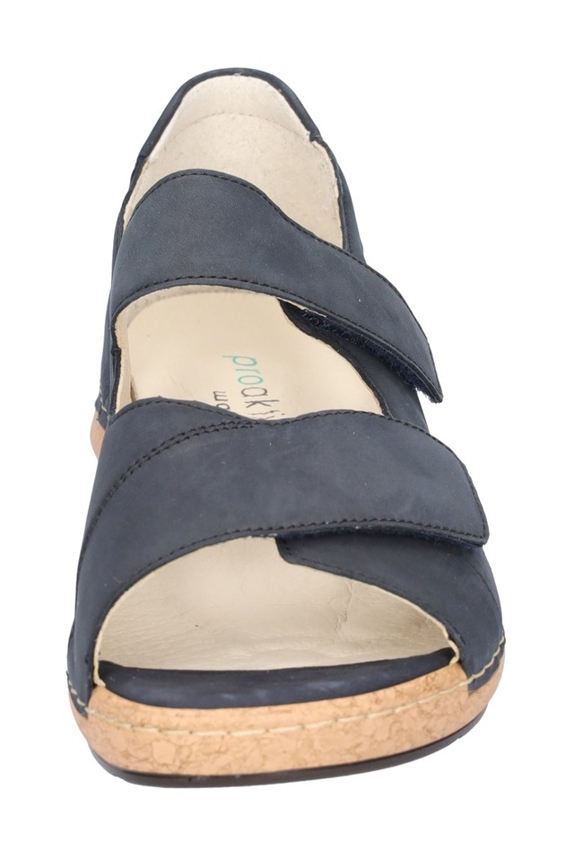 Waldläufer Sandale »K-Heliett« , Sommerschuh, Sandalette, Keilabsatz, in Komfortweite K (= extraweit)
