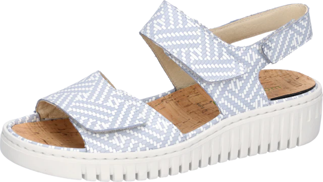 Waldläufer Keilsandalette »H-Willow« Sommerschuh, Sandale, Klettschuh mit Kork-Fußbett, Weite H
