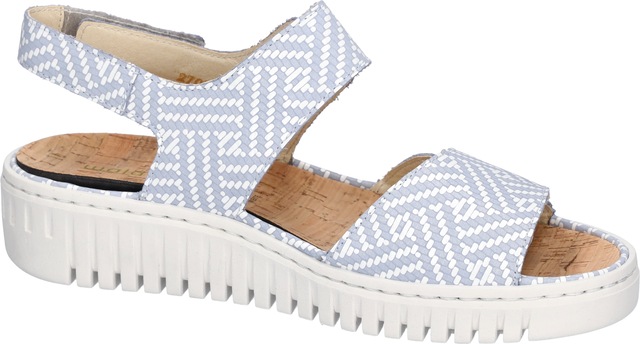 Waldläufer Keilsandalette »H-Willow« Sommerschuh, Sandale, Klettschuh mit Kork-Fußbett, Weite H