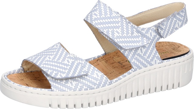 Waldläufer Keilsandalette »H-Willow« Sommerschuh, Sandale, Klettschuh mit Kork-Fußbett, Weite H