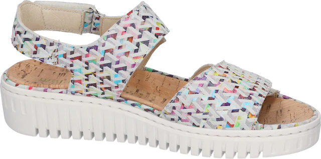 Waldläufer Keilsandalette »H-Willow« Sommerschuh, Sandale, Klettschuh mit Kork-Fußbett, Weite H