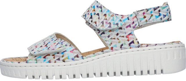 Waldläufer Keilsandalette »H-Willow« Sommerschuh, Sandale, Klettschuh mit Kork-Fußbett, Weite H
