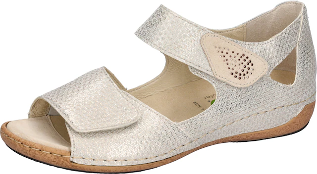 Waldläufer Sandale »Heliett« , Sommerschuh, Sandalette, Keilabsatz, mit Orthotritt, H-Weite