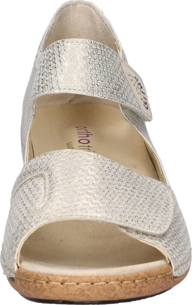 Waldläufer Sandale »Heliett« , Sommerschuh, Sandalette, Keilabsatz, mit Orthotritt, H-Weite